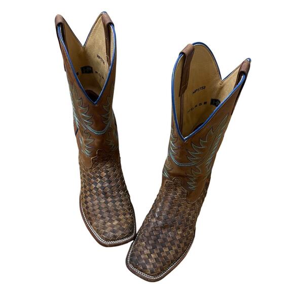 Horse Power Men\'s Unbeweavable Western Boots - Broad Square Toe main image 14